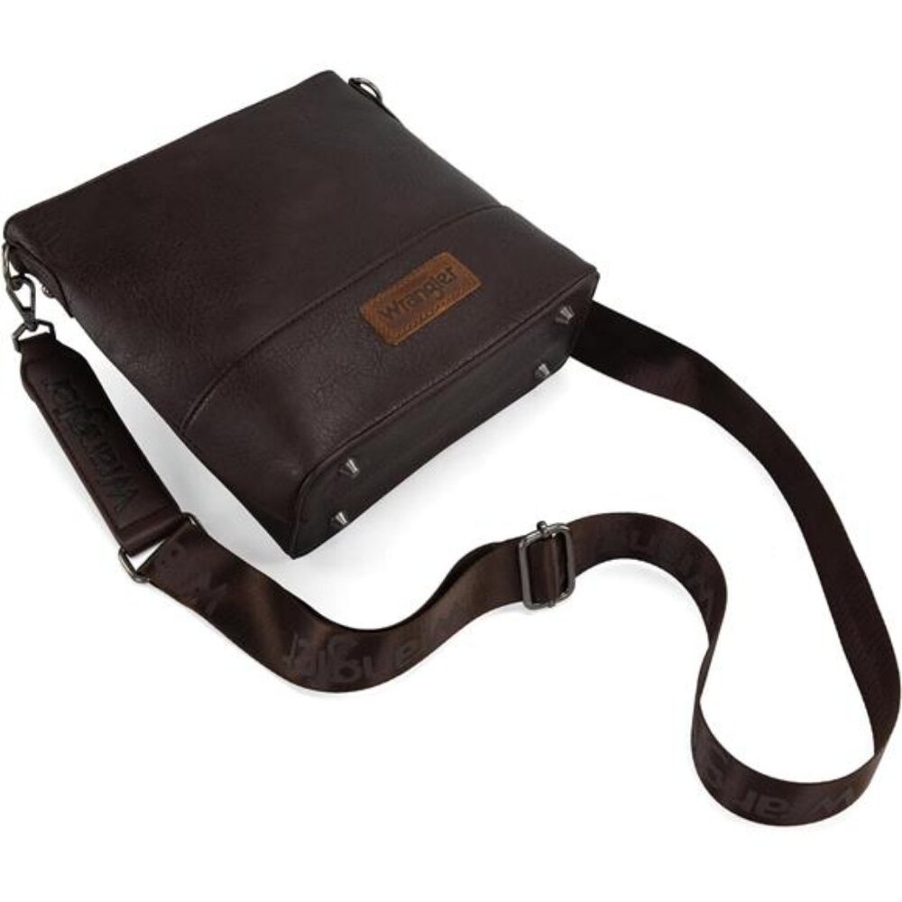Wrangler Crossbody Purses for Women Two Tone Crossbody Bags Women Purses and - Picture 5 of 7